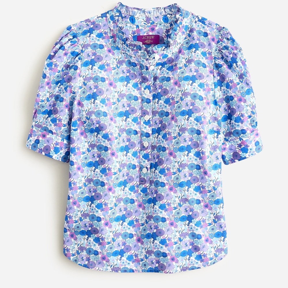 J.Crew Liberty blouse small - Picture 2 of 14